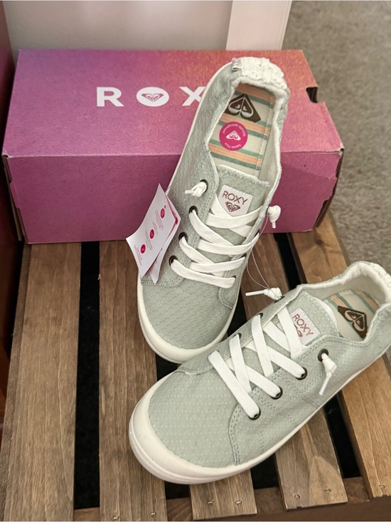 Roxy Shoes - Roxy Bayshore II faded green Women's Sneakers 9.5